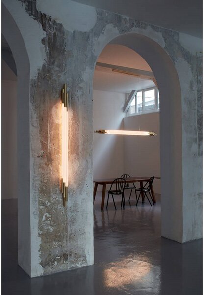 Lampa Wisząca DCW, złoty | mosiężny, jadalnia, szkło