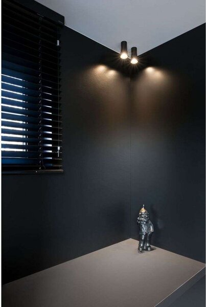 Lampa Sufitowa Trizo21, czarny, sypialnia, aluminium
