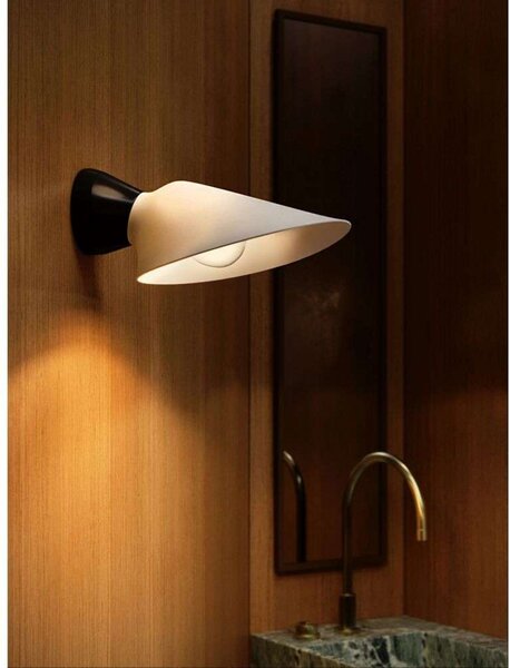 Plume Lampa Ścienna IP44 Black/Polycarbonate - DCW