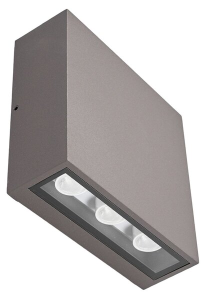 Zewnętrzna Lampa Lucande, Trixy, czarny, metal, nowoczesny