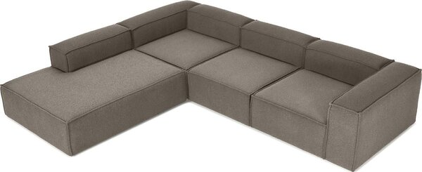 Narożna sofa modułowa Bouclé XL Lennon