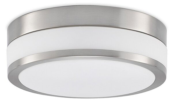 Lampa Sufitowa Lindby, Flavi, ściemnialny, metaliczny, łazienka, metal, nowoczesny