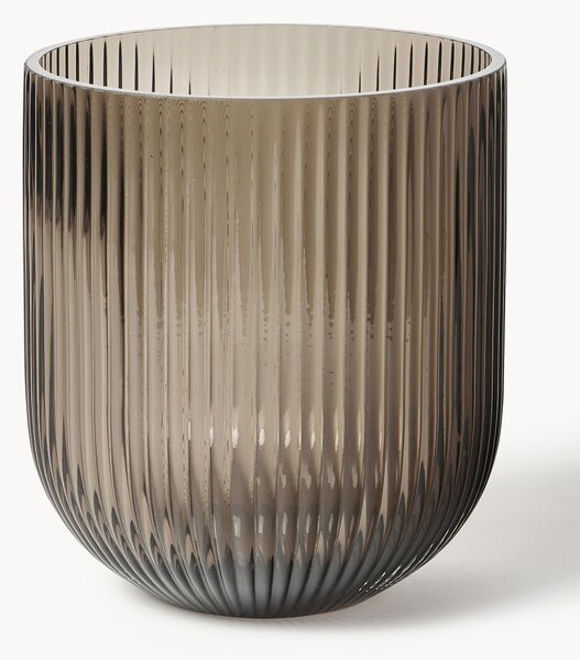 Wazon ze szkła Simple Stripe, W 18 cm
