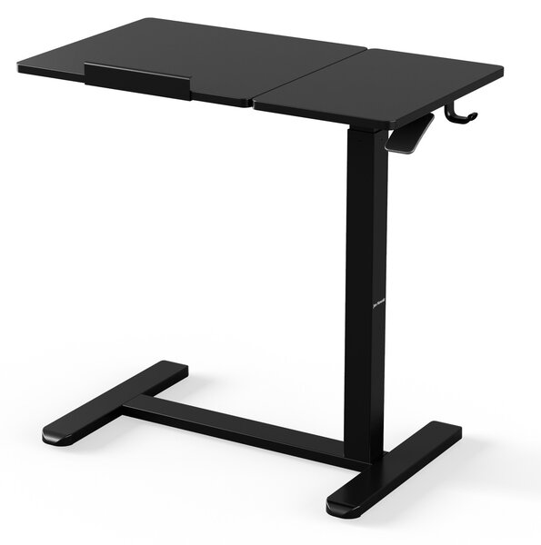 Stolik pod laptopa regulowany, mobilny, wielofunkcyjny, czarny: BILL