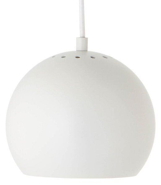 Lampa Wisząca FRANDSEN, Ball, ściemnialny, biały, salon, metal, design