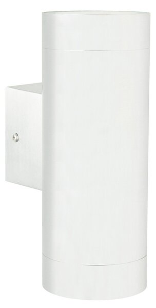 Zewnętrzna Lampa Nordlux, Tin Maxi Double, ściemnialny, biały, metal, nowoczesny