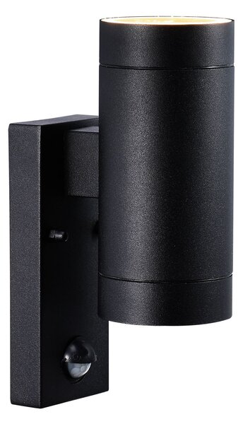 Zewnętrzna Lampa Nordlux, TIN Maxi Sensor, czarny, metal, nowoczesny