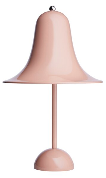 Lampa Stołowa Verpan, Pantop, pudrowy róż, salon, metal, design