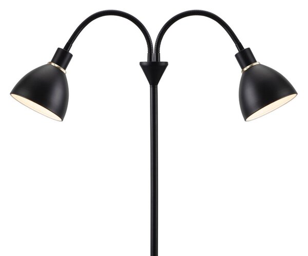 Lampa Podłogowa Nordlux, Ray, czarny, salon, metal, nowoczesny