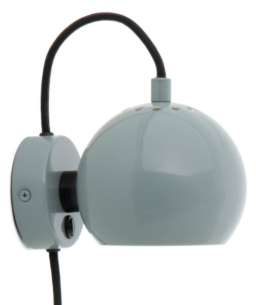 Lampa Ścienna FRANDSEN, Ball Magnet, zielony, salon, metal, design
