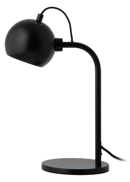 Lampa Stołowa FRANDSEN, Ball Single, czarny, salon, metal, design