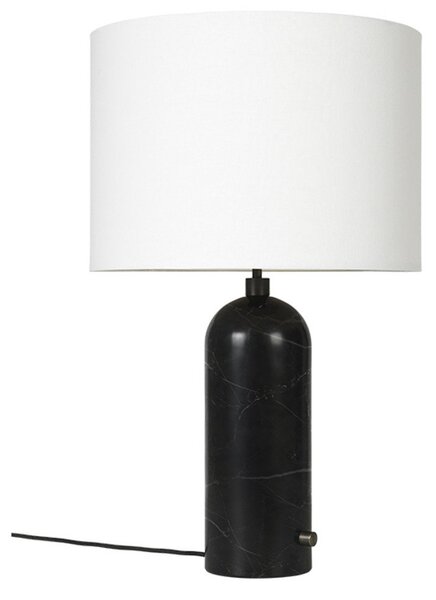 Lampa Stołowa GUBI, ściemnialny, biały, salon, marmur