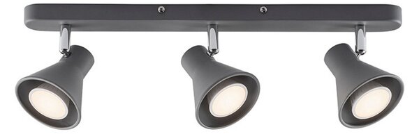 Lampa Sufitowa Nordlux, szary, salon, metal