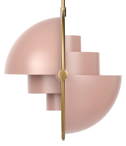 Lampa Wisząca GUBI, Multi-Lite, ściemnialny, złoty | mosiężny, salon, metal, design