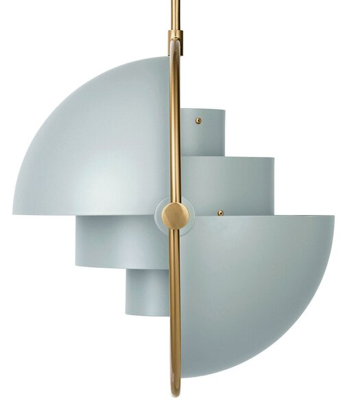Lampa Wisząca GUBI, Multi-Lite, ściemnialny, zielony, salon, metal, design