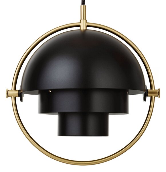 Lampa Wisząca GUBI, Multi-Lite, ściemnialny, czarny, salon, metal, design