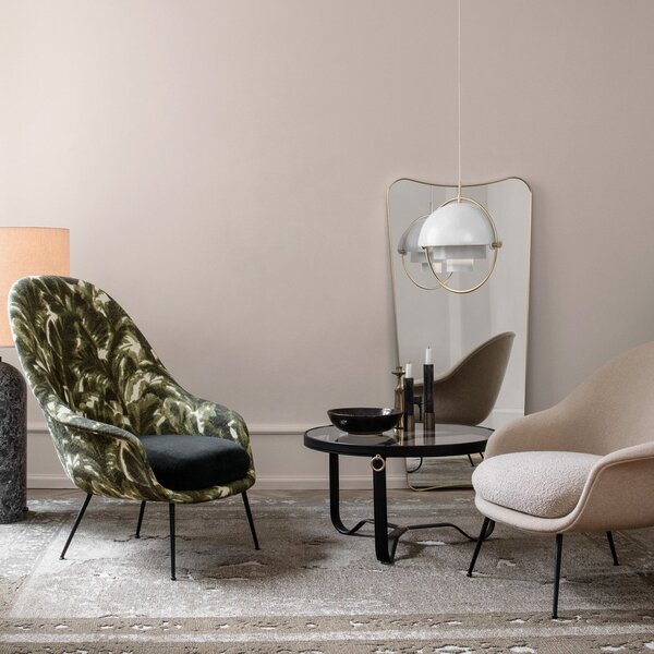 Lampa Wisząca GUBI, Multi-Lite, ściemnialny, złoty | mosiężny, salon, metal, design