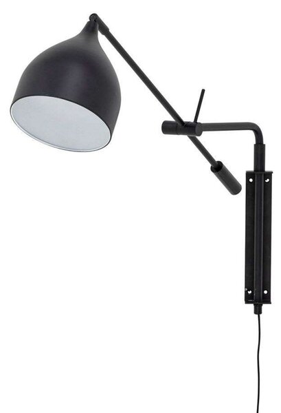 Lampa Ścienna Bloomingville, czarny, salon, metal