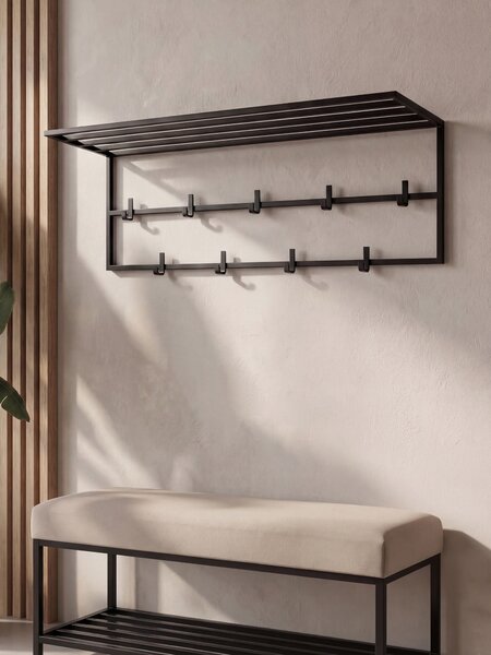Wieszak z półką Neoloft Wall 80 | 100 cm - Gotowy do wysyłki