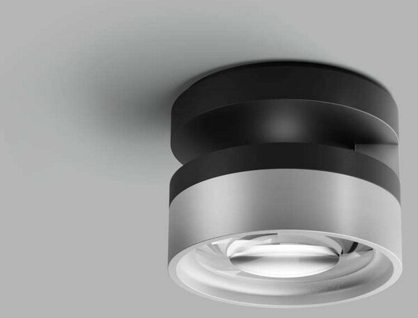 Lampa Sufitowa LIGHT-POINT, ściemnialny, czarny, salon, aluminium