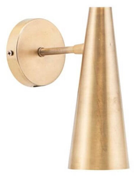 Lampa Ścienna House Doctor, złoty | mosiężny, sypialnia, metal