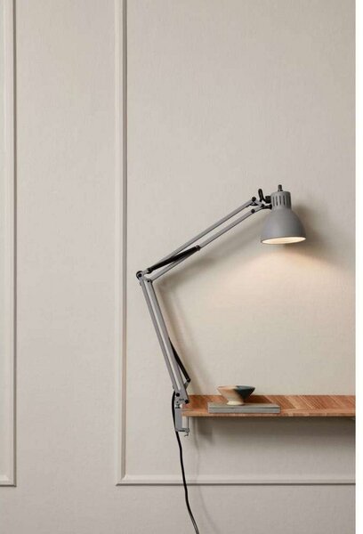 Lampa Stołowa NORDIC LIVING, czerwony, gabinet | pracownia, aluminium