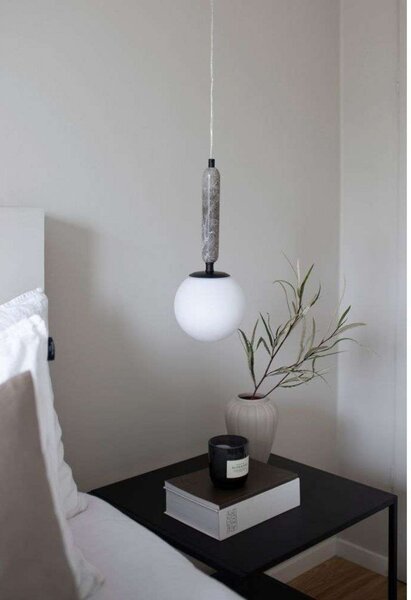 Lampa Wisząca Globen Lighting, Torrano, ściemnialny, zielony, jadalnia, szkło, design