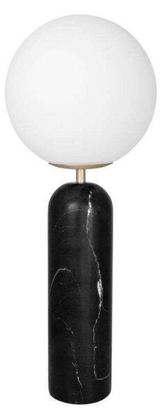 Lampa Stołowa Globen Lighting, Torrano, czarny, salon, szkło, design