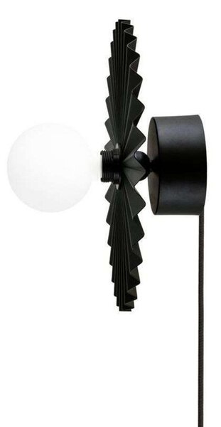 Lampa Sufitowa Globen Lighting, czarny, salon, metal