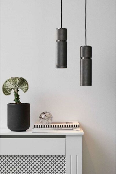 Lampa Wisząca Halo Design, szary, jadalnia, metal