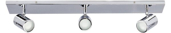 Lampa Sufitowa Lindby, DEJAN, ściemnialny, metaliczny, łazienka, metal, nowoczesny