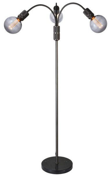 Halo Lampa Podłogowa 3 Gun Black/Marble - Halo Design