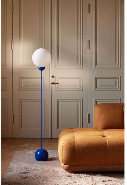 Lampa Podłogowa Globen Lighting, niebieski, salon, metal