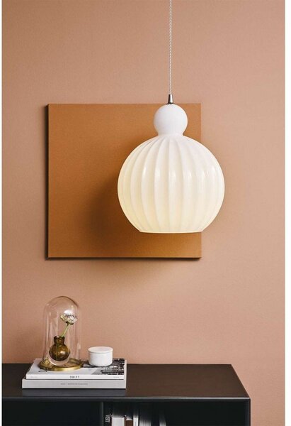 Lampa Wisząca Halo Design, biały, jadalnia, szkło