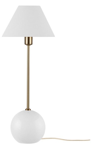 Lampa Stołowa Globen Lighting, biały, salon, szkło