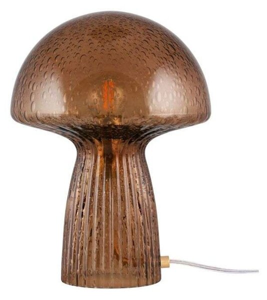 Lampa Stołowa Globen Lighting, brąz rdzawy, salon, szkło