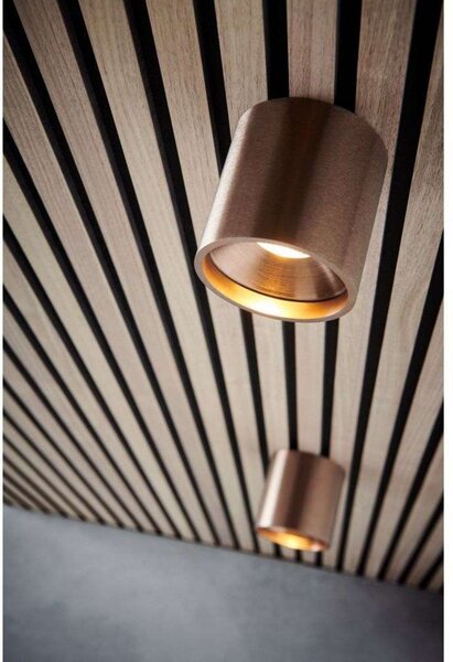 Lampa Sufitowa LIGHT-POINT, złoty | mosiężny, salon, aluminium