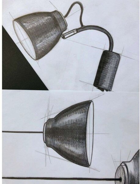 Nivå Lampa Ścienna Grey/Wood - Halo Design