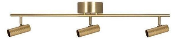 Hubble 3 Long Lampa Sufitowa Brushed Brass - Globen Lighting