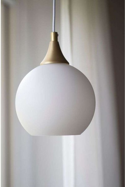 Lampa Wisząca Globen Lighting, brąz rdzawy, salon, szkło