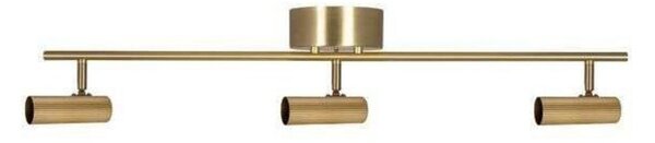 Hubble 3 Long Lampa Sufitowa Brushed Brass - Globen Lighting
