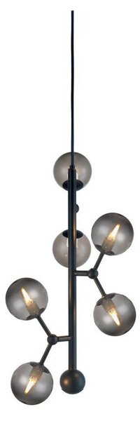 Lampa Wisząca Halo Design, szary, jadalnia, metal