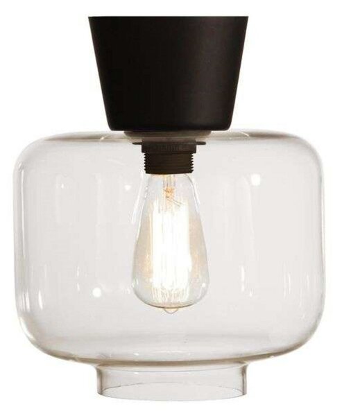 Ritz Lampa Sufitowa Clear/Black - Globen Lighting