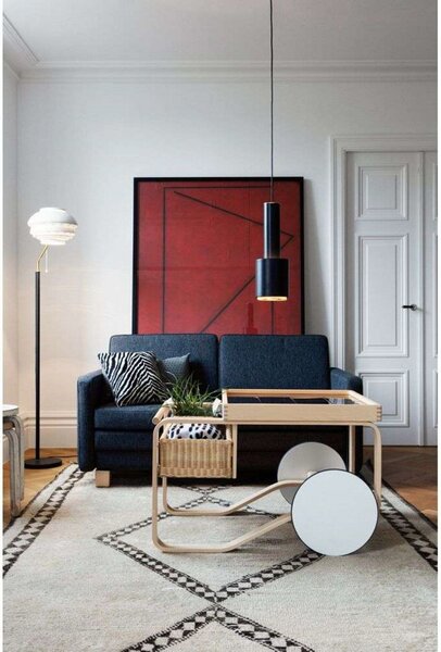 Lampa Wisząca Artek, złoty | mosiężny, jadalnia, metal