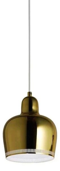 Lampa Wisząca Artek, złoty | mosiężny, jadalnia, metal