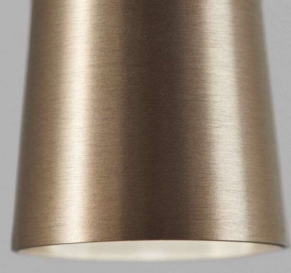 Lampa Wisząca LIGHT-POINT, antyczny mosiądz, salon, aluminium