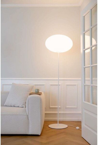 Lampa Podłogowa CPH Lighting, biały, salon, metal