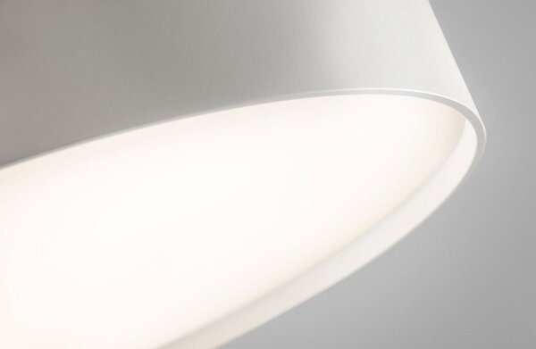 Lampa Sufitowa LIGHT-POINT, ściemnialny, biały, salon, aluminium