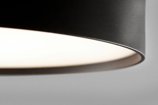 Lampa Sufitowa LIGHT-POINT, ściemnialny, czarny, salon, aluminium