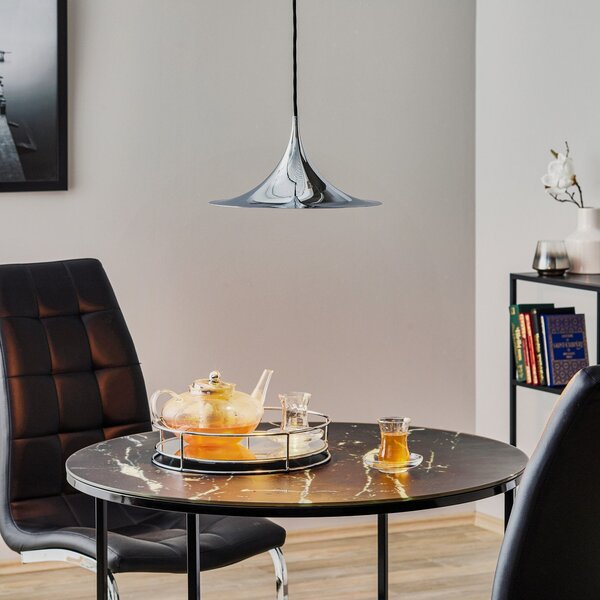 Lampa Wisząca GUBI, Semi, ściemnialny, metaliczny, salon, metal, design